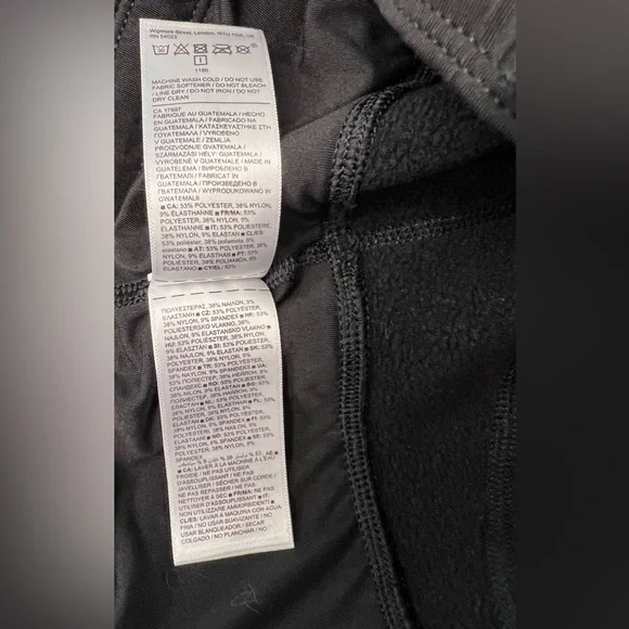 Athleta Altitude Pant in Polartec power stretch Black Size Large - Picture 8 of 14